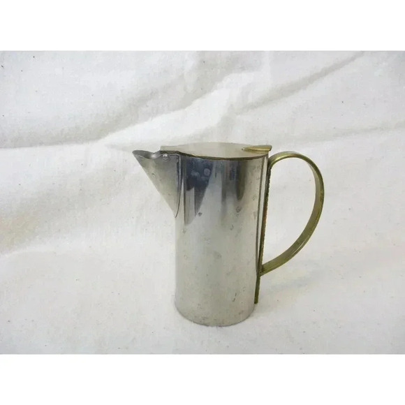 Tapster can opener 1930 Revere Co Romeny decanter pitcher vintage Nickel lidded - Picture 4 of 10